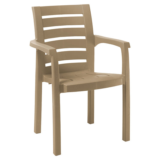 Πολυθρόνα Fiery pakoworld PP cappucino - Hippiehome.gr