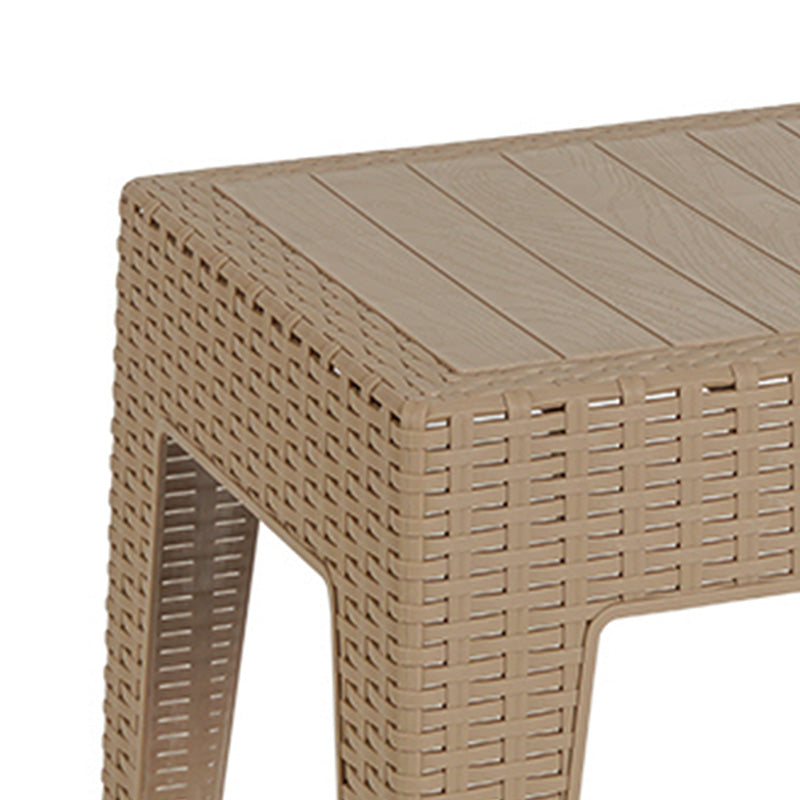 Τραπέζι Cosmic pakoworld PP cappucino 55x40x43.5εκ - Hippiehome.gr