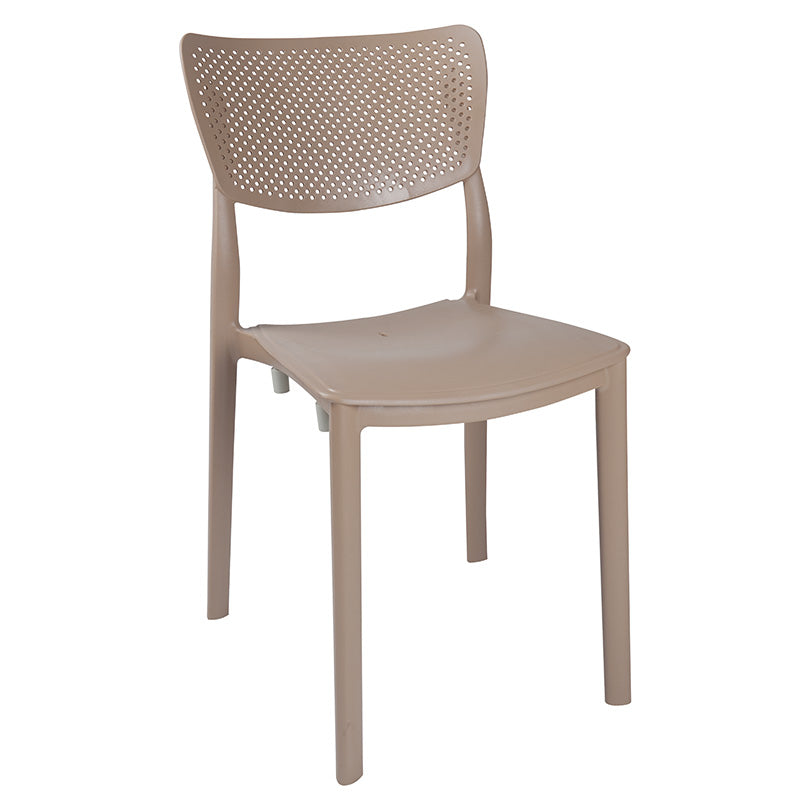 Τραπεζαρία Explore-Ignite pakoworld σετ 5τεμ PP cappuccino 150x90x73,5εκ. - Hippiehome.gr