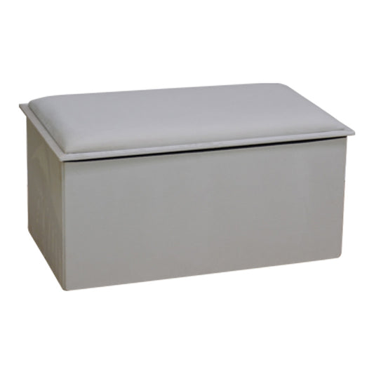 Σκαμπό-μπαούλο Koper pakoworld βελούδο σε μπεζ απόχρωση 76x38x38εκ - Hippiehome.gr