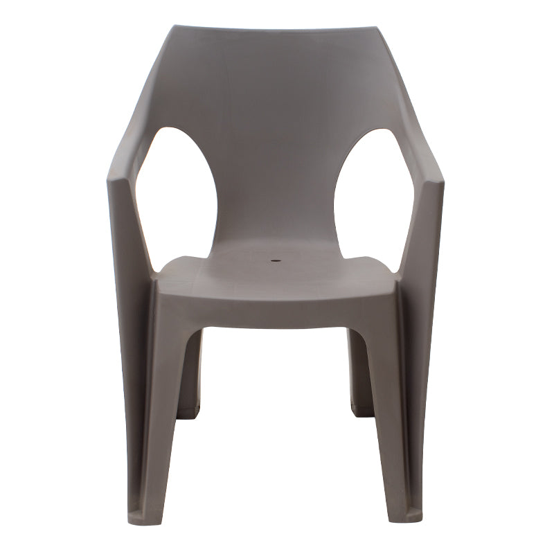 Πολυθρόνα πολυπροπυλενίου Dante χρώμα cappuccino 57x55x79εκ. - Hippiehome.gr