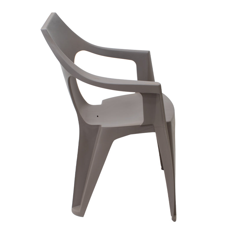 Πολυθρόνα πολυπροπυλενίου Dante χρώμα cappuccino 57x55x79εκ. - Hippiehome.gr