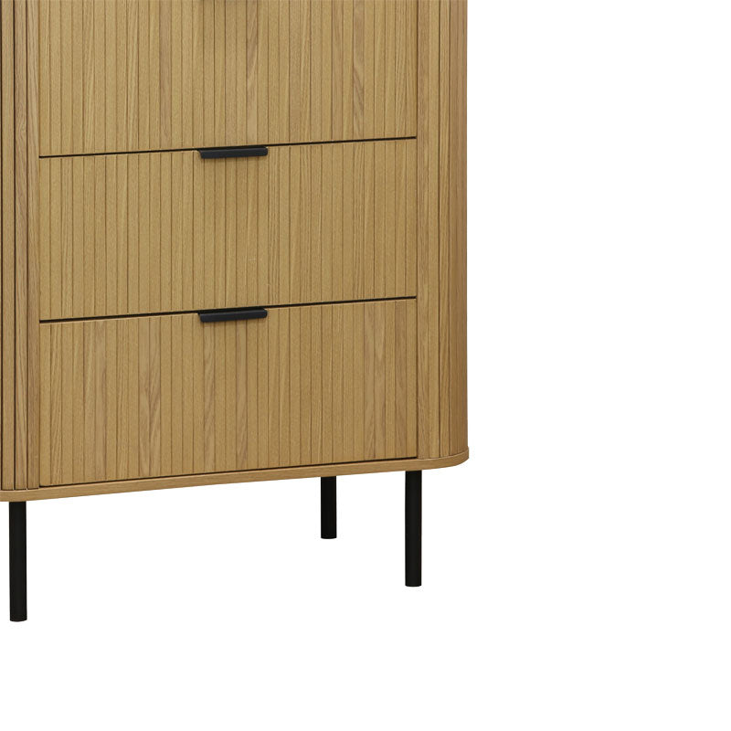 Συρταριέρα Scandi pakoworld με 4 συρτάρια φυσικό 79x46x115εκ - Hippiehome.gr