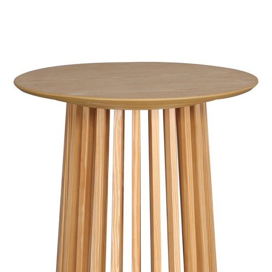 Τραπέζι μπαρ Domonic pakoworld mdf φυσικό Φ60x105εκ - Hippiehome.gr