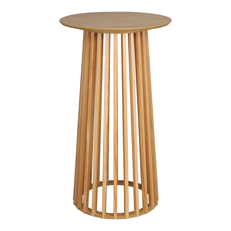 Τραπέζι μπαρ Domonic pakoworld mdf φυσικό Φ60x105εκ - Hippiehome.gr