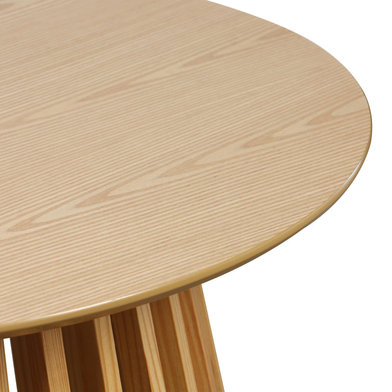 Τραπέζι σαλονιού Domonic pakoworld mdf/pw σε φυσική απόχρωση Φ80x45εκ - Hippiehome.gr