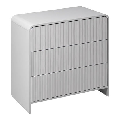 Συρταριέρα Zeplen pakoworld MDF σε λευκή απόχρωση 80x40x75εκ - Hippiehome.gr