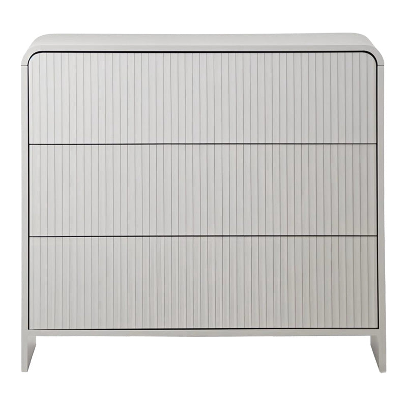 Συρταριέρα Zeplen pakoworld MDF σε λευκή απόχρωση 80x40x75εκ - Hippiehome.gr