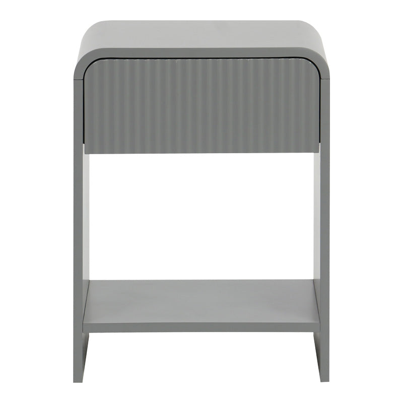 Κομοδίνο Lemperto pakoworld MDF σε γκρι απόχρωση 40x40x53εκ - Hippiehome.gr