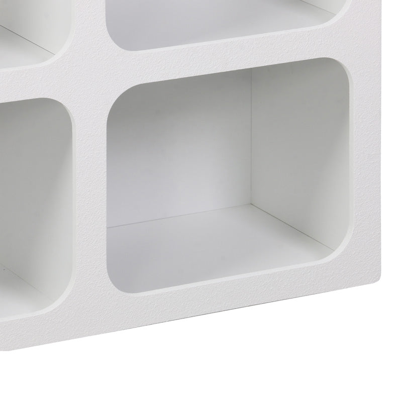 Μπουφές Emersi pakoworld με ράφια mdf σε λευκή απόχρωση 120x35x76εκ - Hippiehome.gr