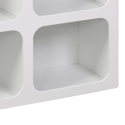 Μπουφές Emersi pakoworld με ράφια mdf σε λευκή απόχρωση 120x35x76εκ - Hippiehome.gr