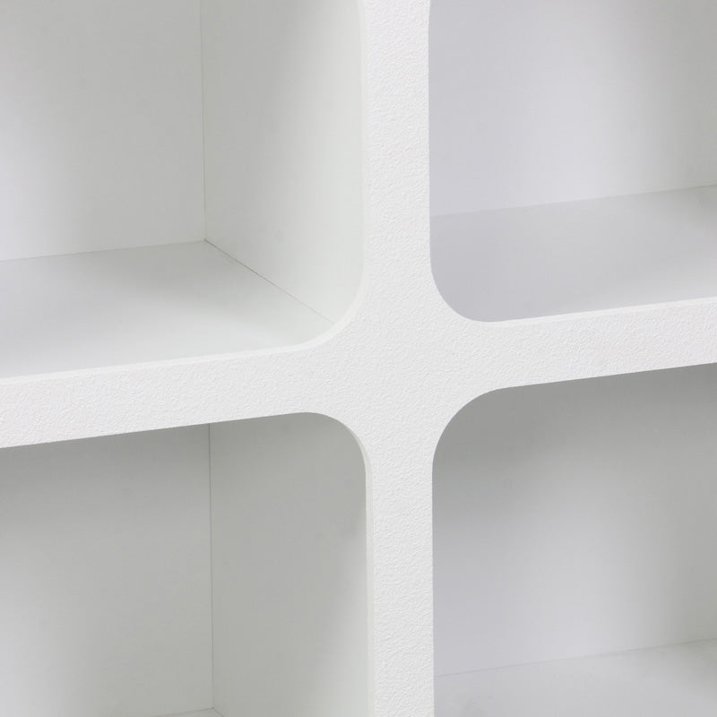 Μπουφές Emersi pakoworld με ράφια mdf σε λευκή απόχρωση 120x35x76εκ - Hippiehome.gr