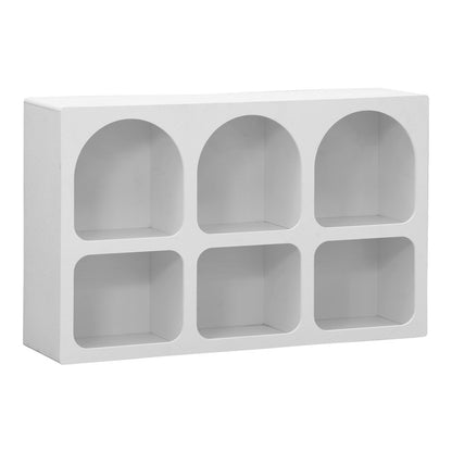 Μπουφές Emersi pakoworld με ράφια mdf σε λευκή απόχρωση 120x35x76εκ - Hippiehome.gr
