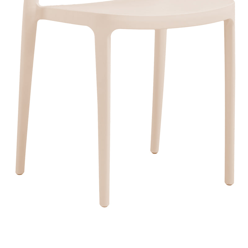 Καρέκλα Amvroan στοιβαζόμενη pakoworld με UV protection cappuccino pp 51x49x79.5εκ - Hippiehome.gr