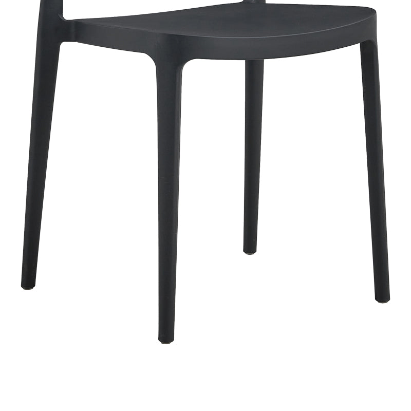 Καρέκλα Amvroan στοιβαζόμενη pakoworld με UV protection ανθρακί pp 51x49x79.5εκ - Hippiehome.gr