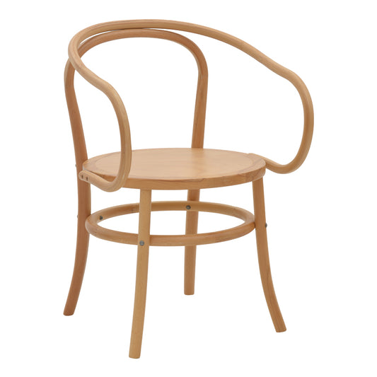 Πολυθρόνα Verfie pakoworld φυσικό ξύλο οξιάς 55x50x83εκ - Hippiehome.gr