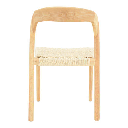 Καρέκλα Tavrine pakoworld σχοινί-rubberwood σε φυσική απόχρωση 47x59x78εκ - Hippiehome.gr