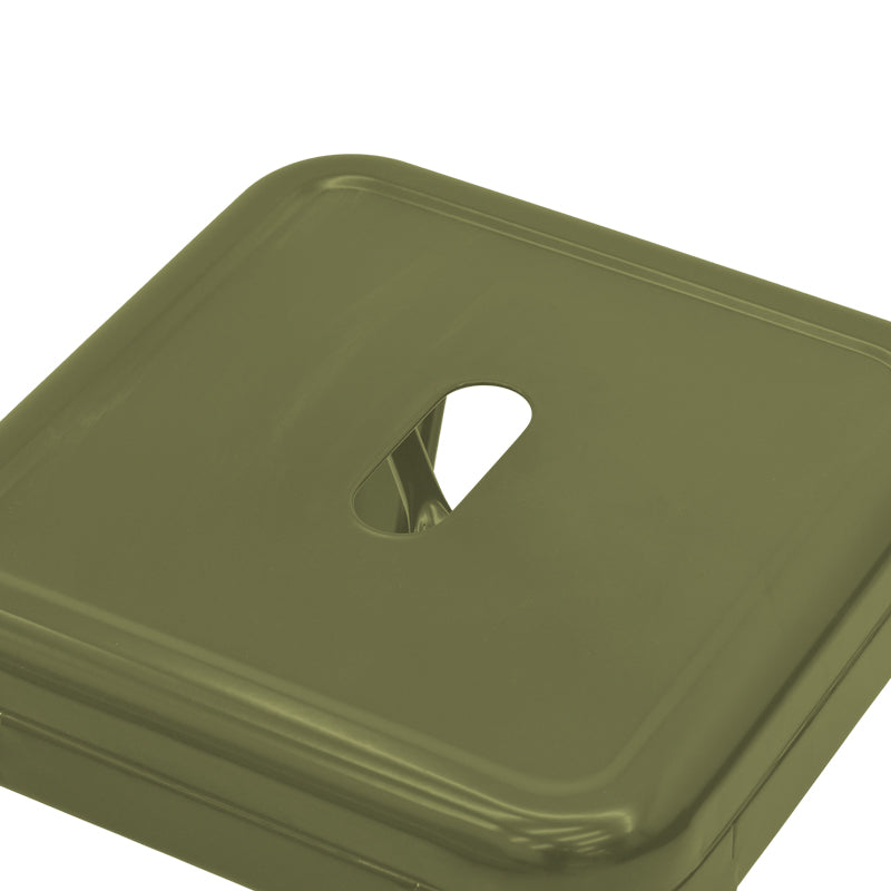 Σκαμπό Utopia pakoworld μέταλλο σε λαδί απόχρωση 30x30x45εκ - Hippiehome.gr