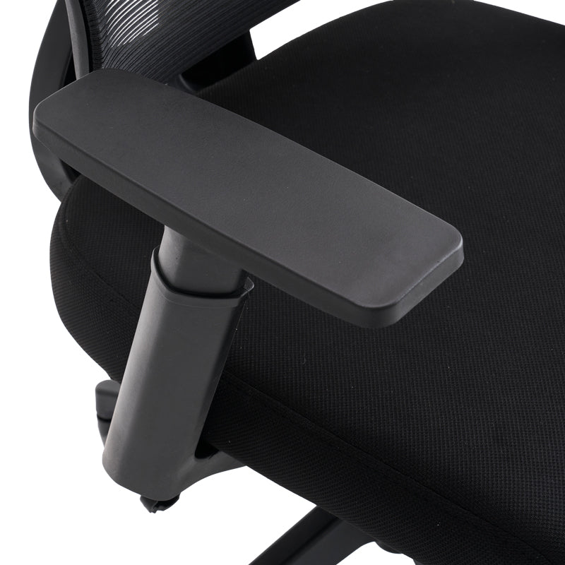 Καρέκλα γραφείου διευθυντή Cadrey pakoworld mesh μαύρο 67x64x120-128εκ - Hippiehome.gr