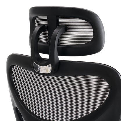 Καρέκλα γραφείου διευθυντή Cadrey pakoworld mesh μαύρο 67x64x120-128εκ - Hippiehome.gr