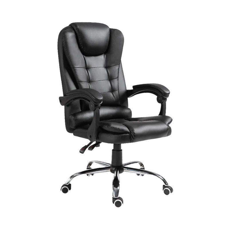 Καρέκλα γραφείου διευθυντή Benett pakoworld μαύρο pu 62x48x110εκ - Hippiehome.gr