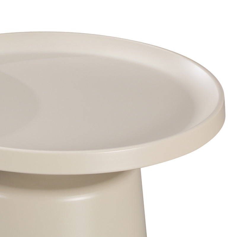 Τραπέζι σαλονιού Ginoze pakoworld μέταλλο σε cappuccino απόχρωση Φ70x38εκ - Hippiehome.gr