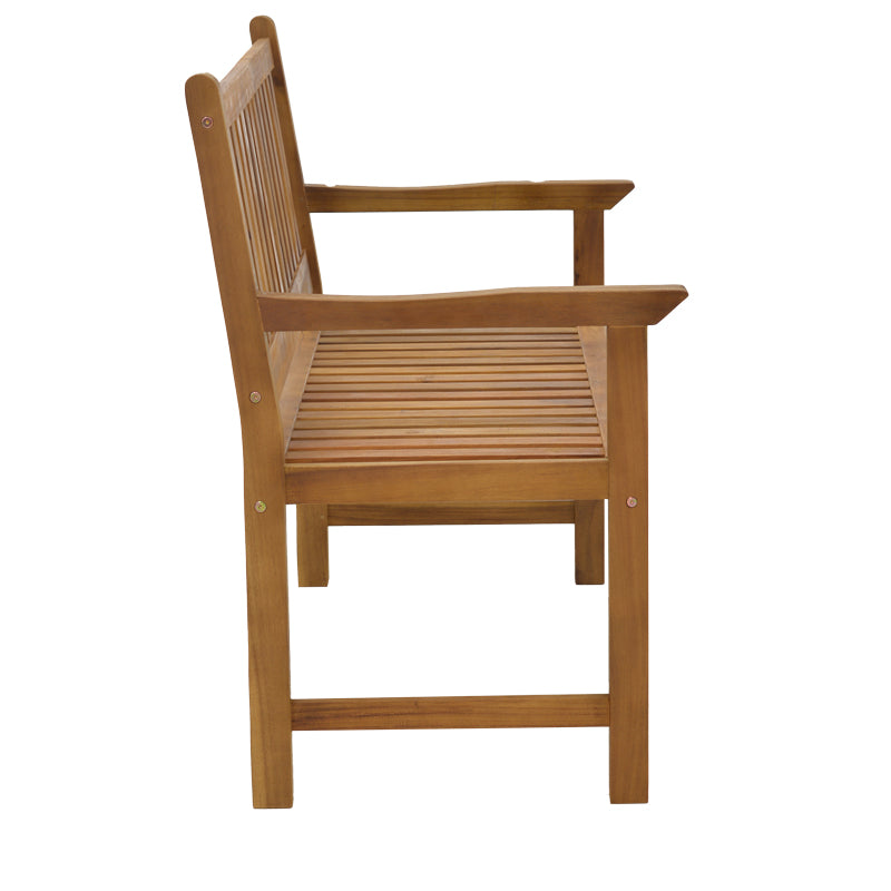 Παγκάκι διθέσιο Trico pakoworld ξύλο ακακίας φυσικό 120x62x95εκ - Hippiehome.gr