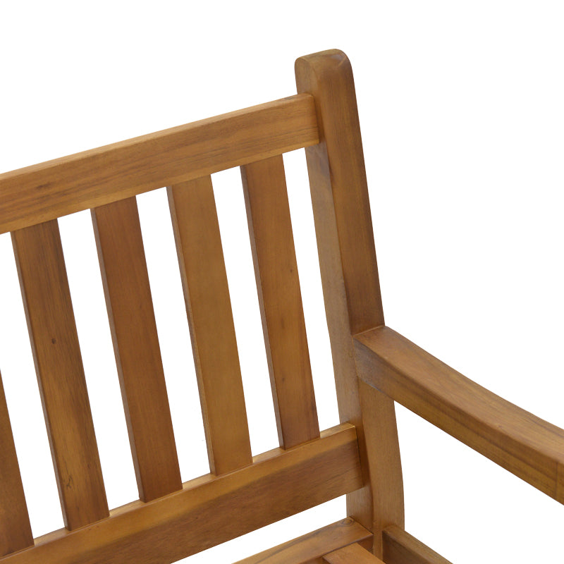 Παγκάκι διθέσιο Trico pakoworld ξύλο ακακίας φυσικό 120x62x95εκ - Hippiehome.gr