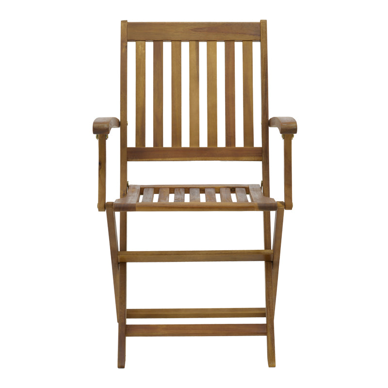 Πολυθρόνα Joter pakoworld πτυσσόμενη ξύλο ακακίας φυσικό 53x60x90εκ - Hippiehome.gr