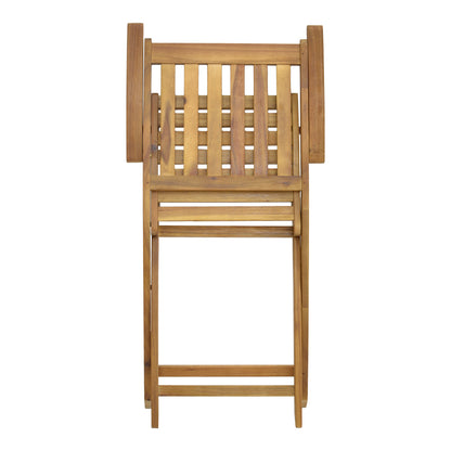 Τραπεζαρία Mobie-Falov pakoworld σετ 7τεμ φυσικό μασίφ ξύλο ακακίας 130x80x72εκ - Hippiehome.gr