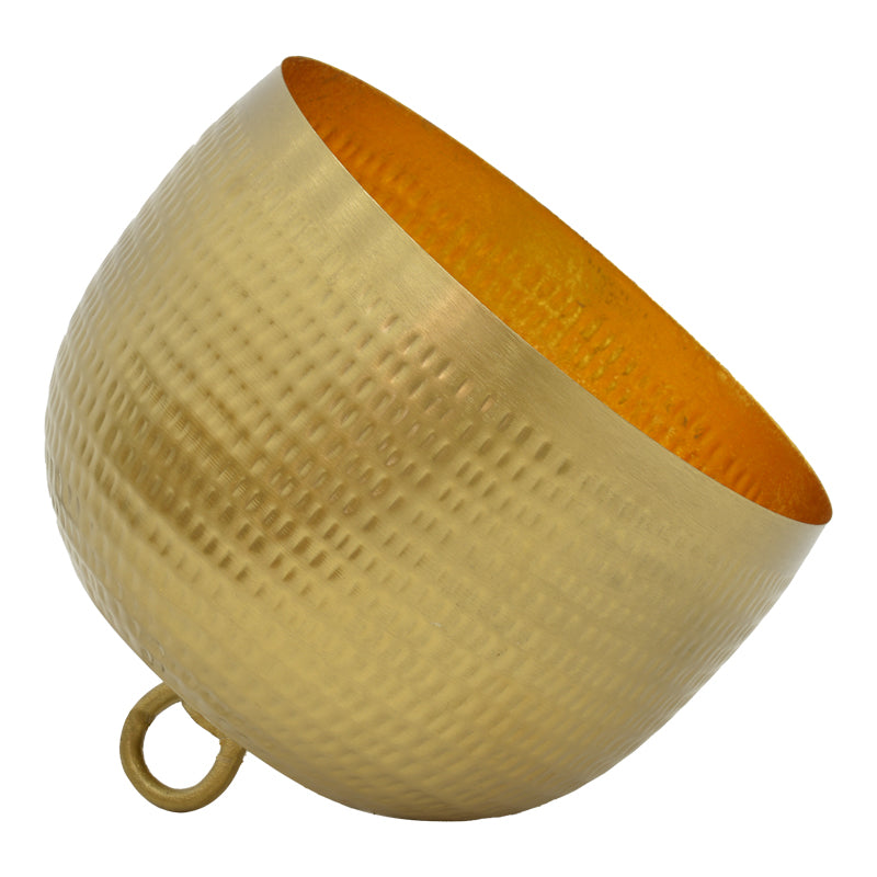 Floor lamp Lightie Inart E27 gold metal Φ35x33cm