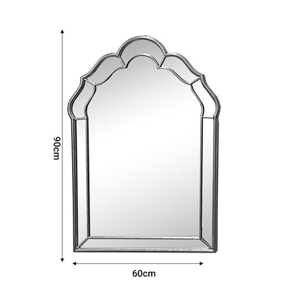 Καθρέπτης Xoton Inart χρυσό μέταλλο 60x3x90εκ - Hippie Home 