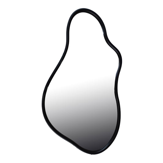 Καθρέπτης Decorde Inart ξύλο σε μαύρη απόχρωση 90x3.5x150εκ - Hippiehome.gr