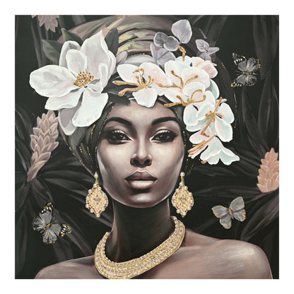 Πίνακας σε καμβά Beauty 3D Inart 100x3x100εκ - Hippiehome.gr