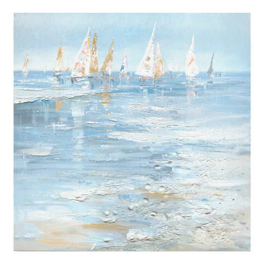 Canvas painting Watery I Inart 100x3x100cm