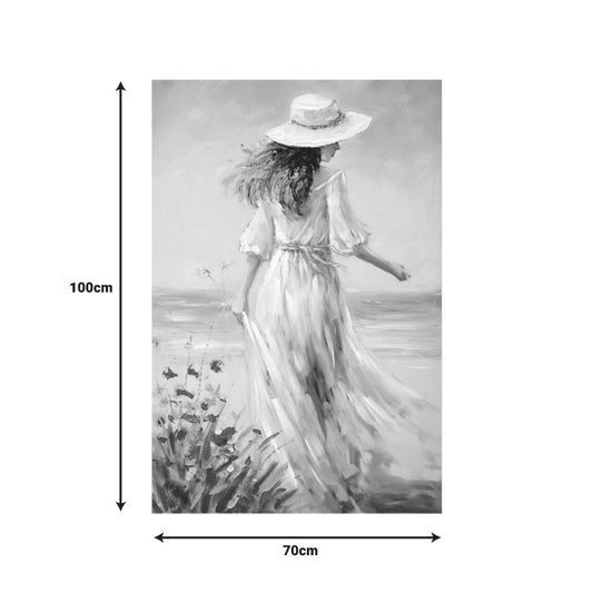 Πίνακας σε καμβά Avra Ι Inart 60x3x90εκ - Hippiehome.gr