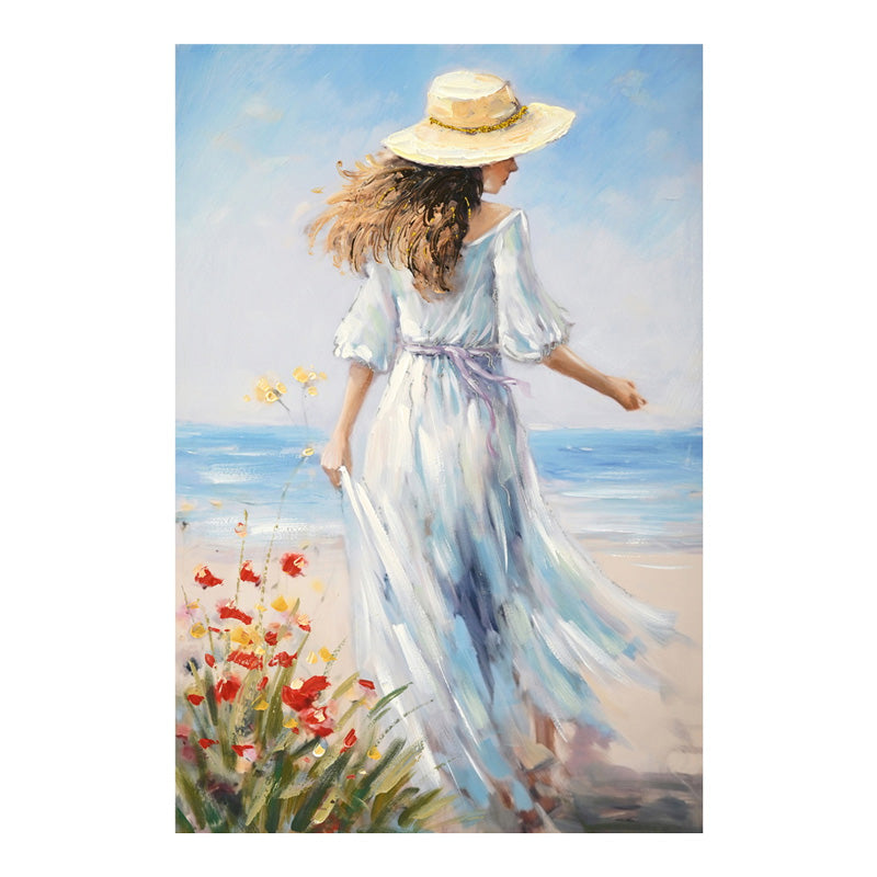 Πίνακας σε καμβά Avra Ι Inart 60x3x90εκ - Hippiehome.gr