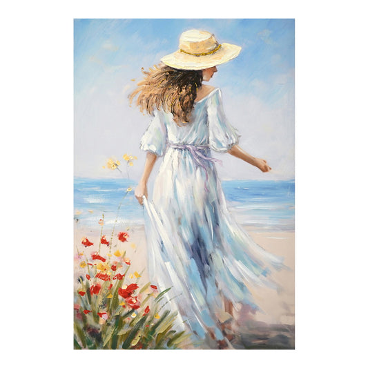 Πίνακας σε καμβά Avra Ι Inart 60x3x90εκ - Hippiehome.gr