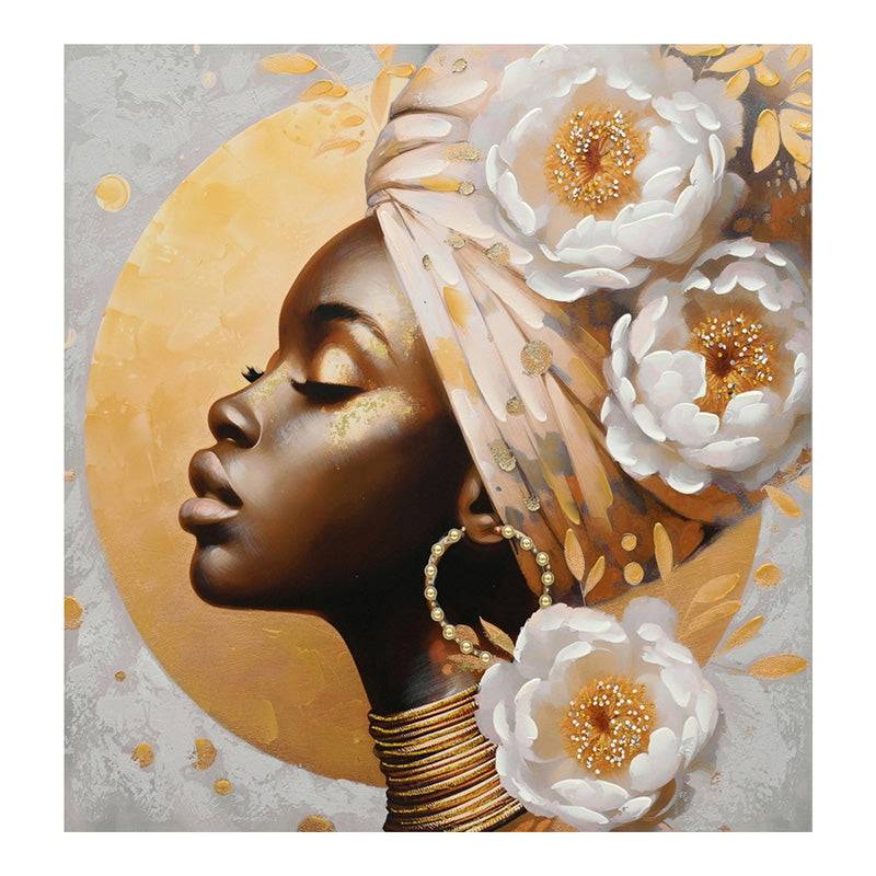 Πίνακας σε καμβά Giara Ι 3D Inart 100x3x100εκ - Hippiehome.gr