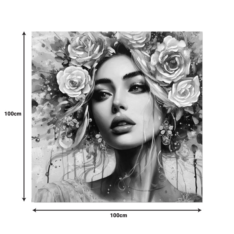 Πίνακας σε καμβά Prima Ι Inart 100x3x100εκ - Hippiehome.gr