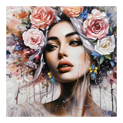 Πίνακας σε καμβά Prima Ι Inart 100x3x100εκ - Hippiehome.gr