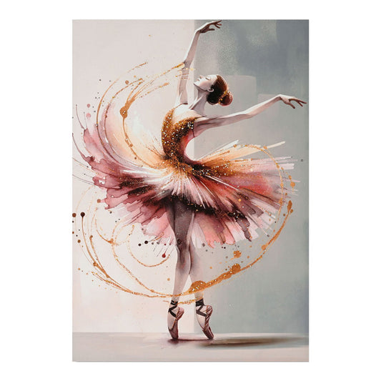 Πίνακας σε καμβά Dancito I 3D Inart 70x2.5x100εκ - Hippiehome.gr