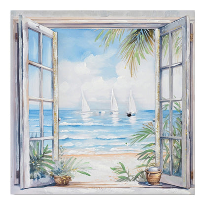 Πίνακας σε καμβά Deive Ι 3D Inart 80x3x80εκ - Hippiehome.gr