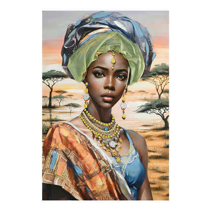 Πίνακας σε καμβά Zerbera 3D Inart 80x3x120εκ - Hippiehome.gr