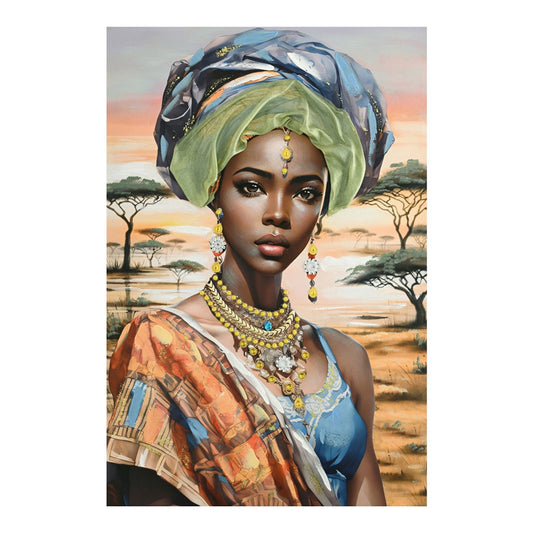 Πίνακας σε καμβά Zerbera 3D Inart 80x3x120εκ - Hippiehome.gr