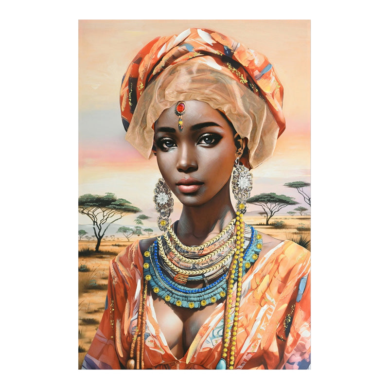 Πίνακας σε καμβά Zerbera I 3D Inart 80x3x120εκ - Hippiehome.gr