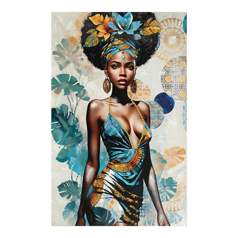 Πίνακας σε καμβά Georgina 3D Inart 80x3x120εκ - Hippiehome.gr