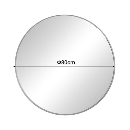 Καθρέπτης Emmett Inart χρυσό αλουμίνιο Φ80x2.5εκ