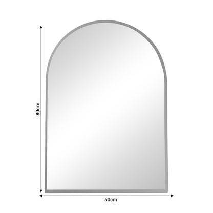 Καθρέπτης Mirrory pakoworld μαύρο αλουμίνιο 50x2.5x80εκ - Hippiehome.gr