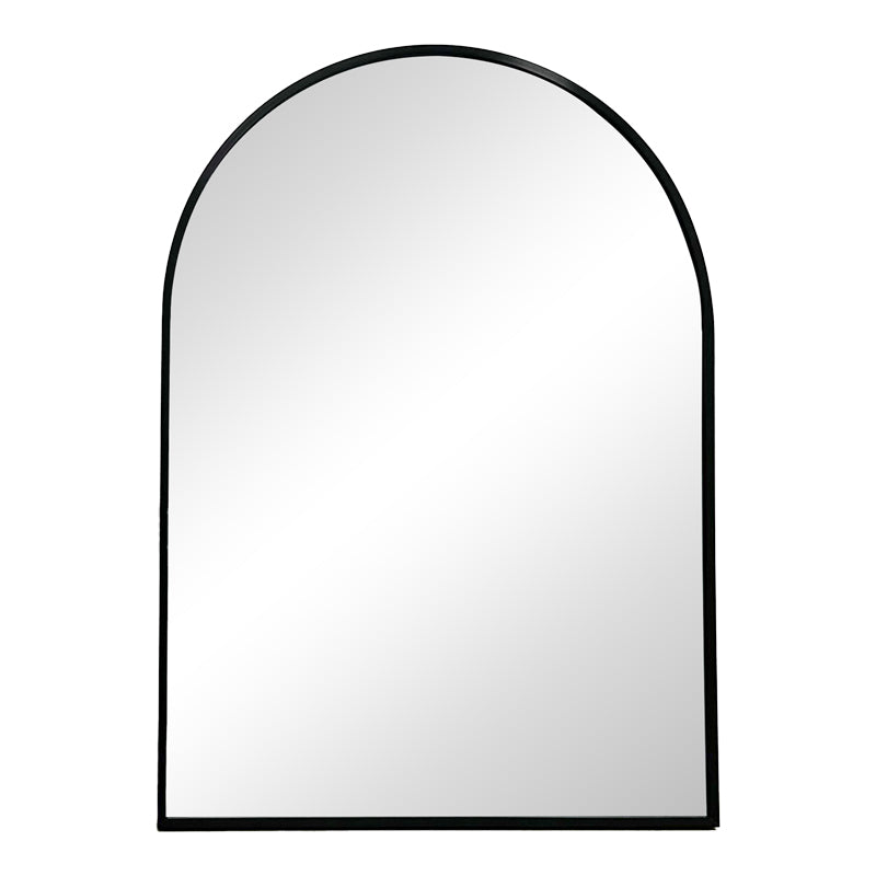 Καθρέπτης Mirrory pakoworld μαύρο αλουμίνιο 50x2.5x80εκ - Hippiehome.gr